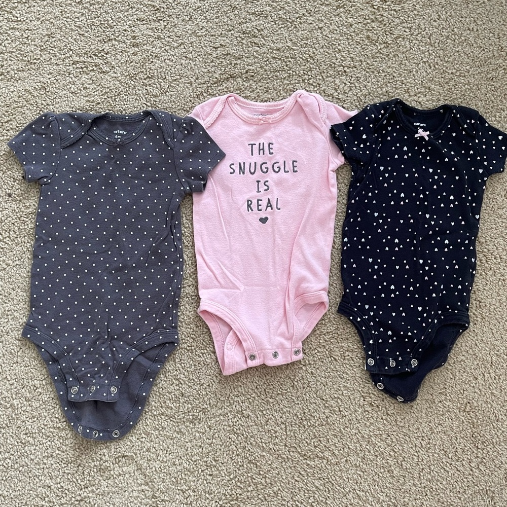 Carters babygirl tops